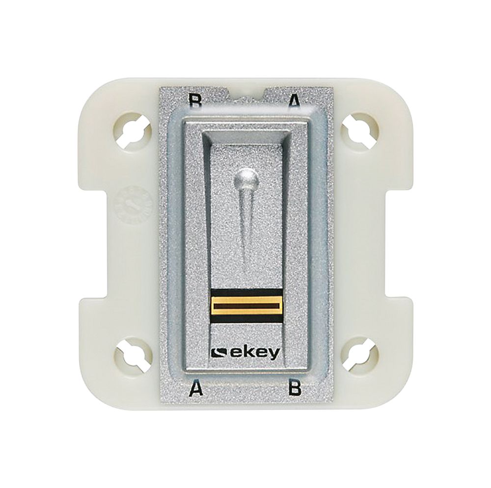 Lettore di impronte digitali INS Hager ekey-home universale grigio acciaio