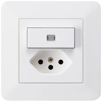 Combinaison lumineuse ENC A-R/1P+T13 blanc kallysto.trend avec sécurité enfants