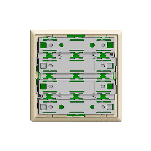 Frontplatte universal für 2×1T EDIZIOdue crema, ohne LED