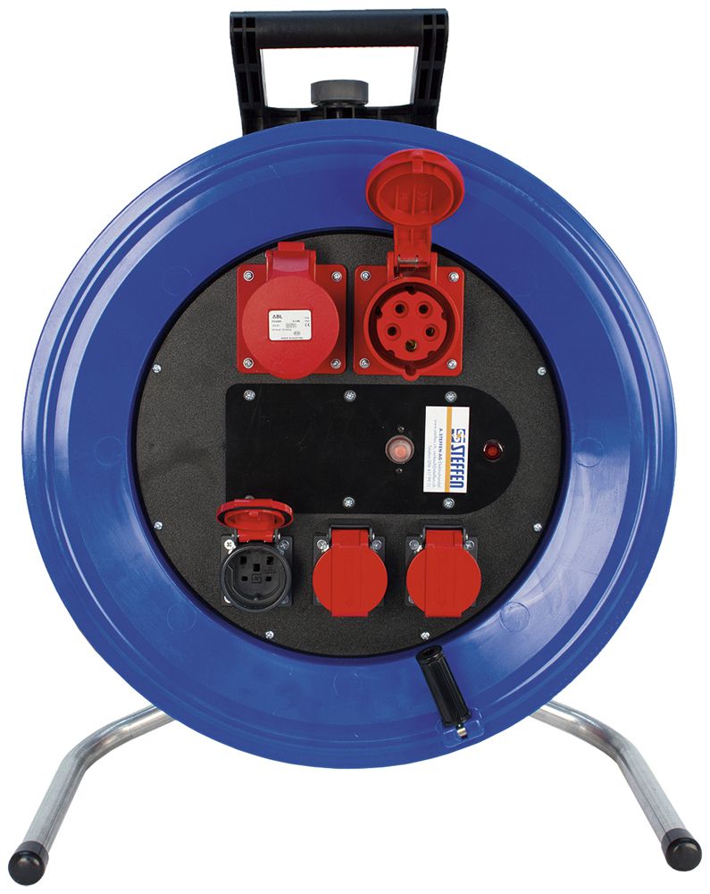 Kabelrolle Steffen Kunststoff 3×T25 N07V3V3-F 5×2.5mm² 40m