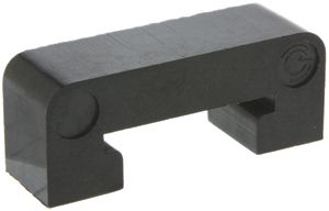 Distanzstück Woertz 10mm schwarz