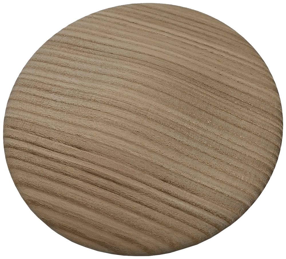 Deckenrosette Holz 100mm Hartholz, unlackiert