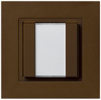 Poussoir universel ENC 2×kallysto.pro sans LED brun
