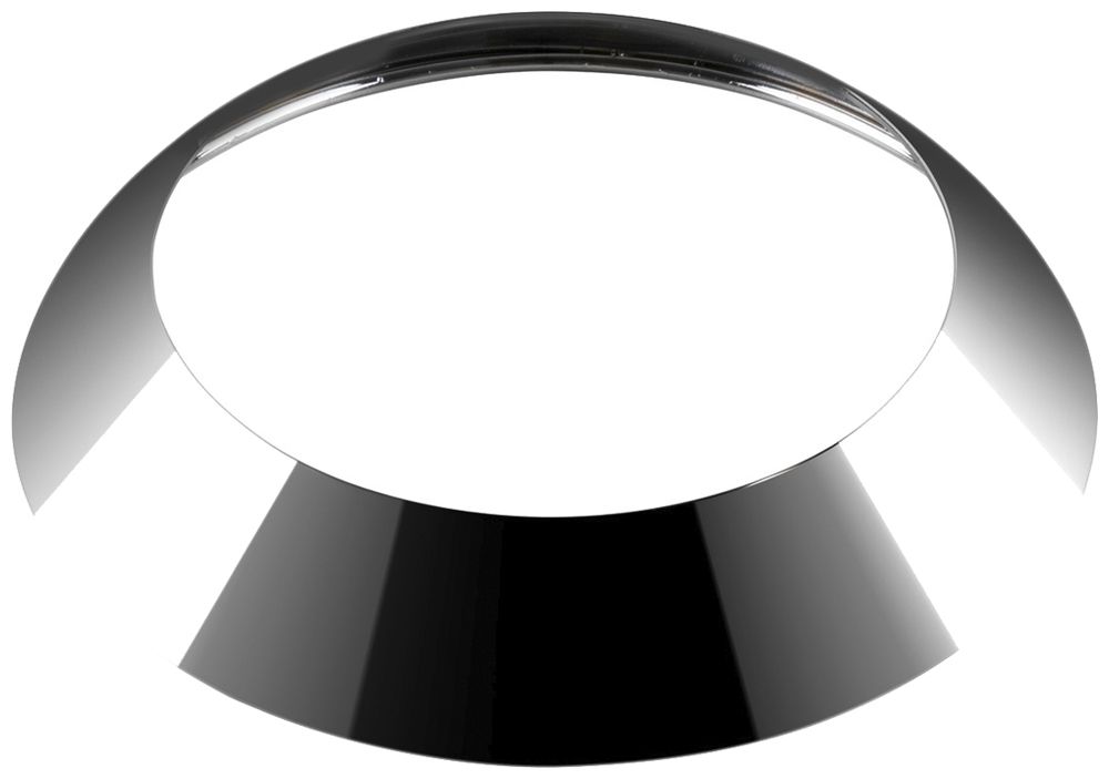 Zierring SLV LIGHT EYE 150 Stahl Ø136×23mm Chrom