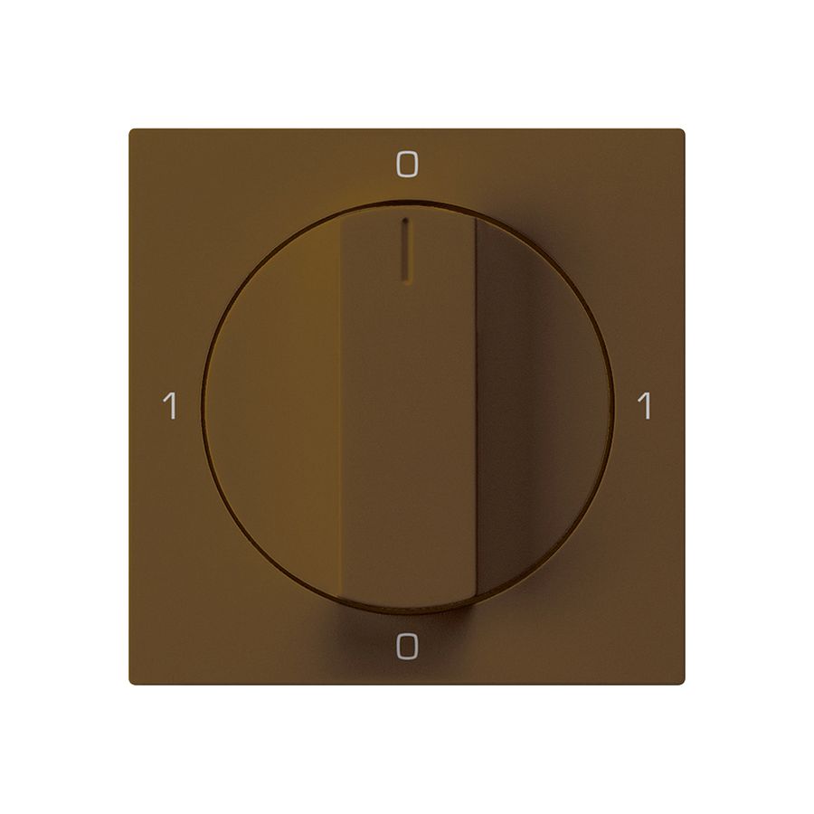 Frontset für Drehschalter S0 br 60×60mm kallysto 0-1-0-1