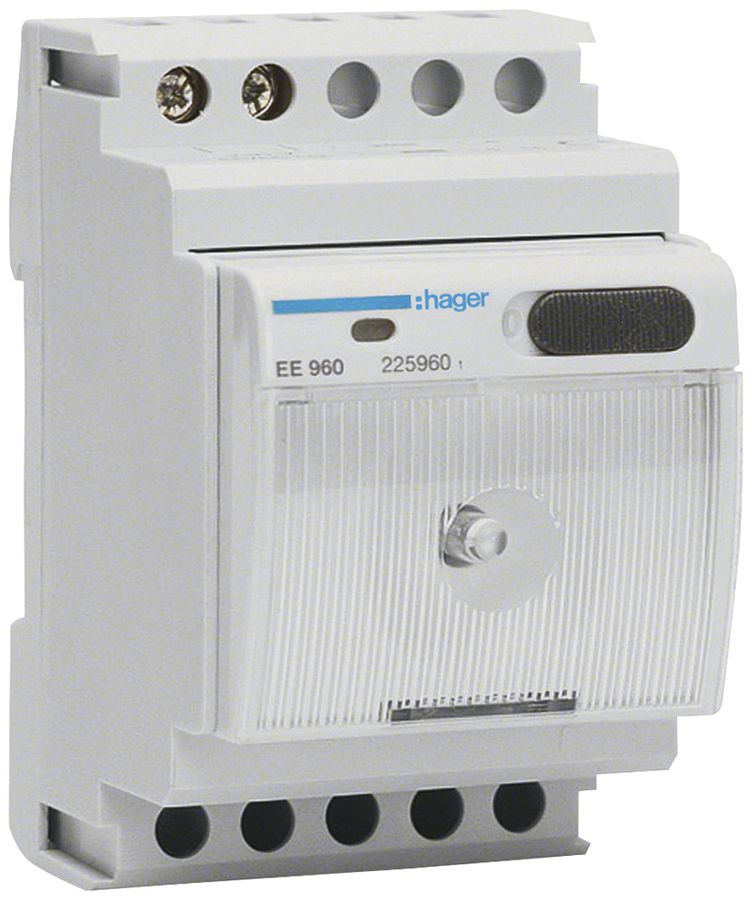 Notleuchte Hager 230V AC Glühlampe 1W Schraubbefestigung IP20