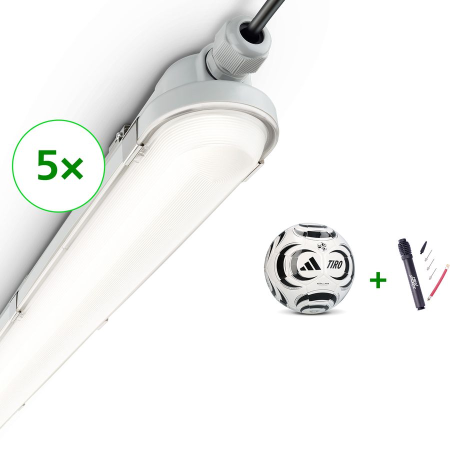 CoreLine Feuchtraumleuchte 5+1 WM-Promo 3500/4300/5100/6000lm, L1500, On/Off
