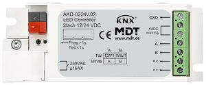 LED-Betriebsgerät KNX MDT AKD-0224V.02 2-Kan 72W 12…24V
