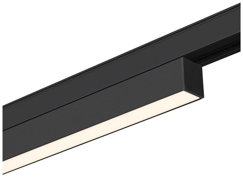 Spot LED SLV IN-LINE 44 14W 1450lm 940 95° DALI 48V AD 435×22mm nero