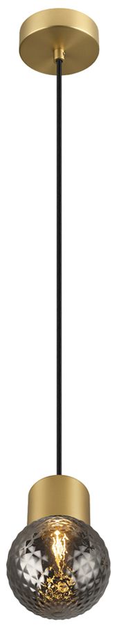 Pendelleuchte SLV VARYT E14 1×6W DIM Ø76×80mm Messing