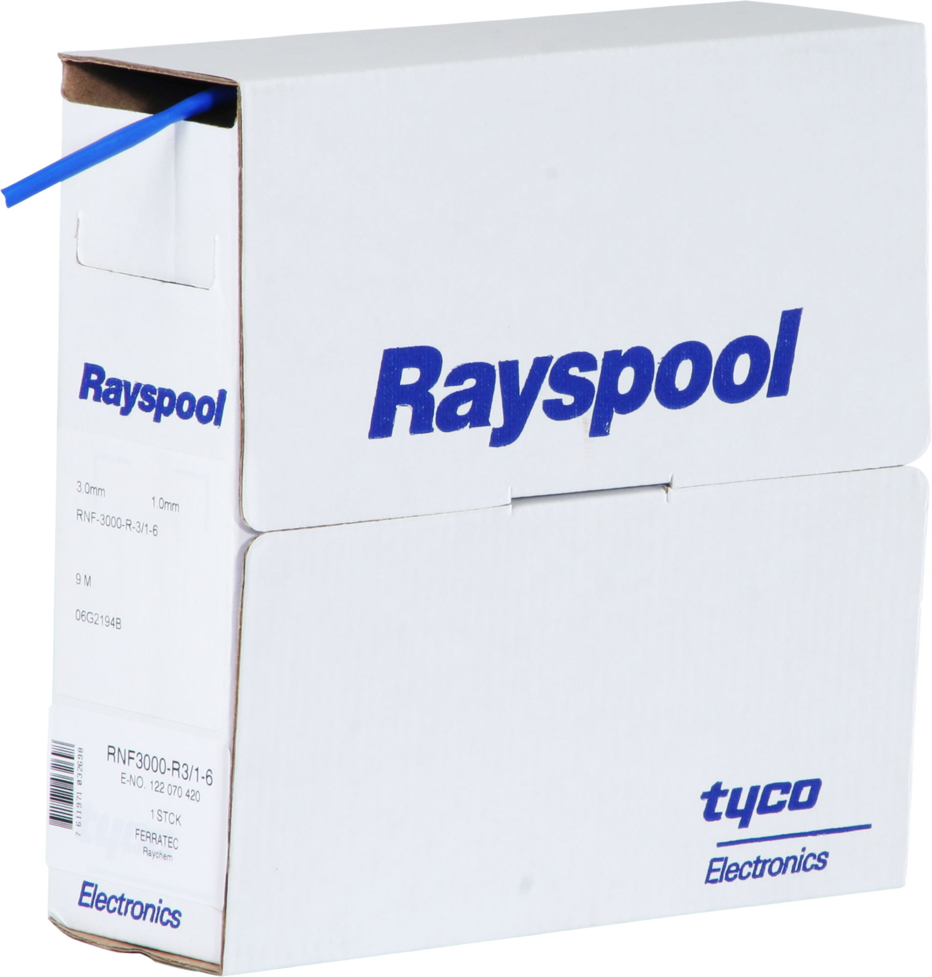 Gaine rétractable RNF3000-R-3/1 bleu