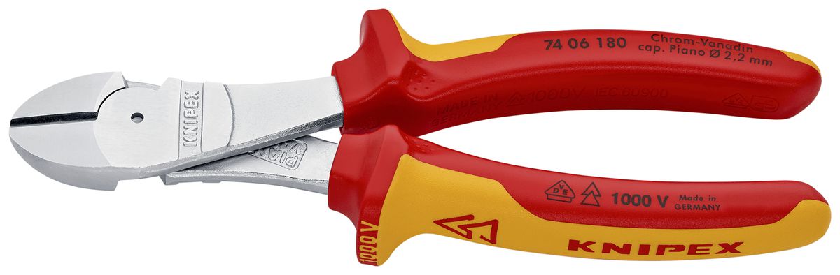 Kraft-Seitenschneider KNIPEX VDE 180mm