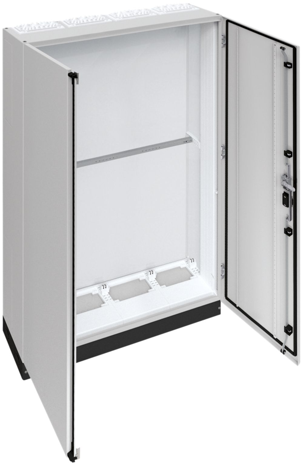 Armoire Hager univers CP II 1700×1050×275mm avec socle 100mm IP55