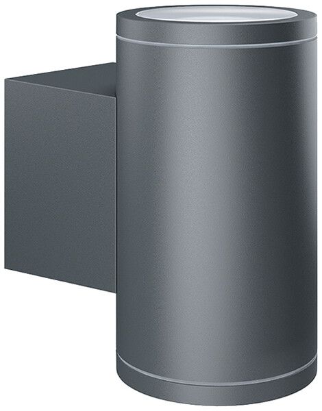 LED-Wandleuchte ESYLUX ALVA 8W 3000K 2×28° anthrazit IP65