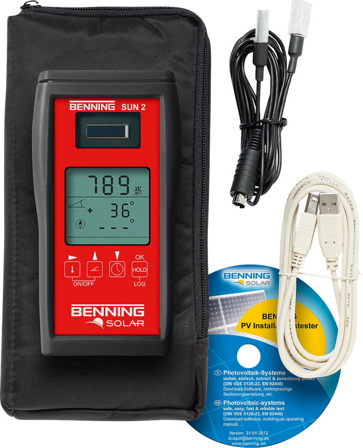 Benning SUN2 Einstrahlungs- und Temperaturmessgerät
