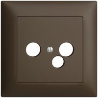 UP-Frontset EDIZIOdue coffee 88×88mm