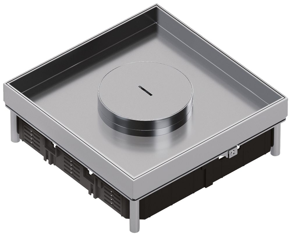 Edelstahlkassette Hager Q12 TM 10 32×244mm rostfreier Stahl