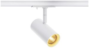 Proiettore LED SLV NOBLO SPOT TRACK 7.5W 620lm 2700K 36° adatta.1-fase bianco