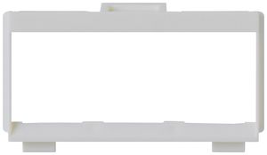 Modulo multimedia kallysto M3 CUC vuoto per 3 Tera Siemon cat.7 grigio chiaro