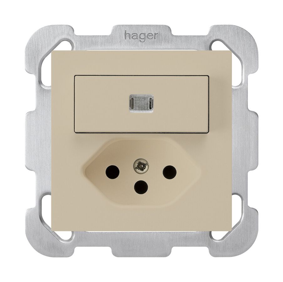 UP-Leuchtkombination A-R/1P+T13 beige kallysto