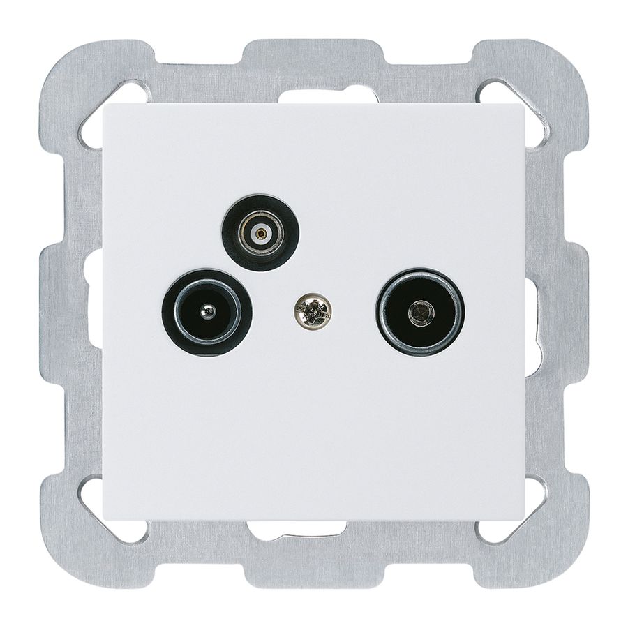 UP-Antennendose R/TV-Daten kallysto B 2GHz 14db weiss