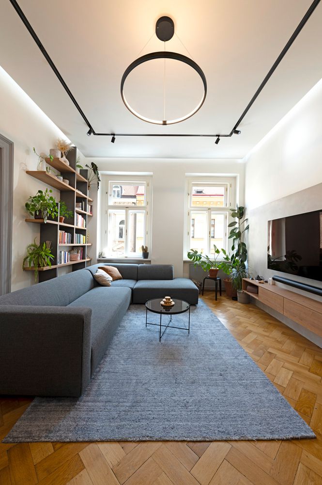 LED-Pendelleuchte SLV ONE 60 DALI 25W 1500lm 3000/4000K Ø600×30mm schwarz