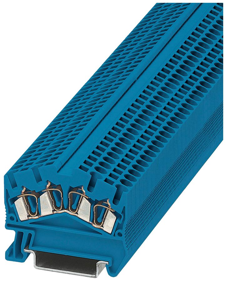 Borne de passage 0.08…4mm² bleu STS 2.5-QUATTRO BU