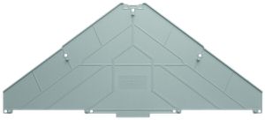 Parete divisoria Weidmüller TW PRV16 senza marcatura, 225×100mm grigio