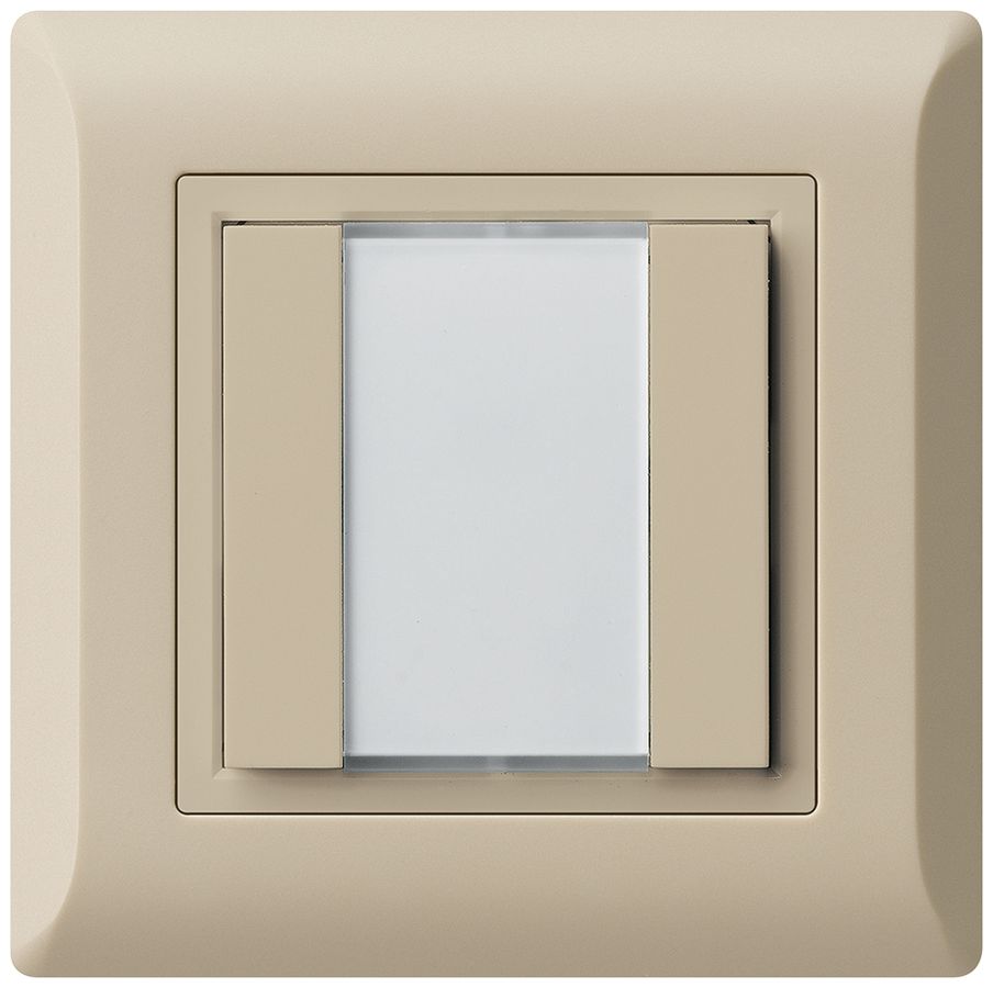 AP-Multifunktionstaster kallysto.line KNX RF 2-fach beige