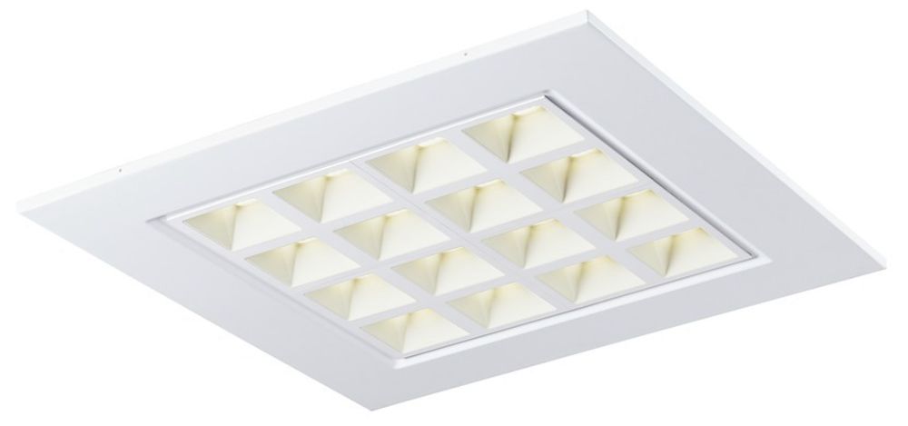 EB-LED-Deckenleuchte SLV PAVANO 600×600 700mA 25W 3350lm 4000K weiss