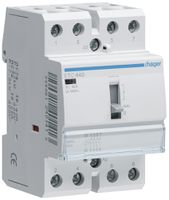 REG-Schütz Hager 230VAC 4 Schliesser 0 Öffner 40A mit Tag-/Nachtfunktion 3TE