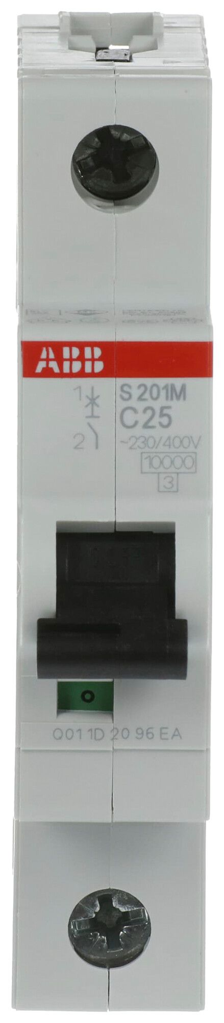 Leitungsschutzschalter ABB S201M-C25 25A C 10kA
