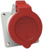 EB-Steckdose CEE Bals INNOLINQ 5P 16A 400V rot 6h IP54 schraublos 75×75mm 20°