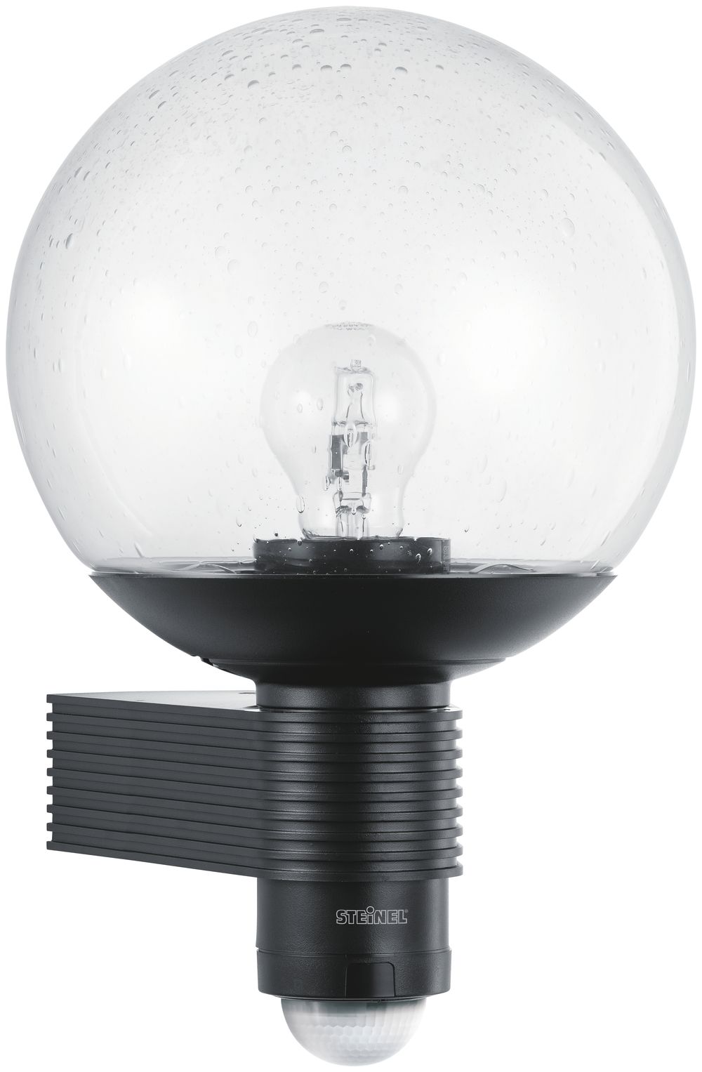 Wandleuchte Steinel L 400 S PIR E27 60W IP44 schwarz