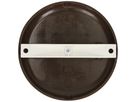Deckenrosette MH mit M4 Schraube Ø95×13mm braun