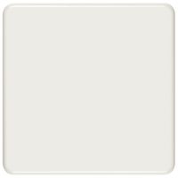 Abdeckplatte II blind weiss