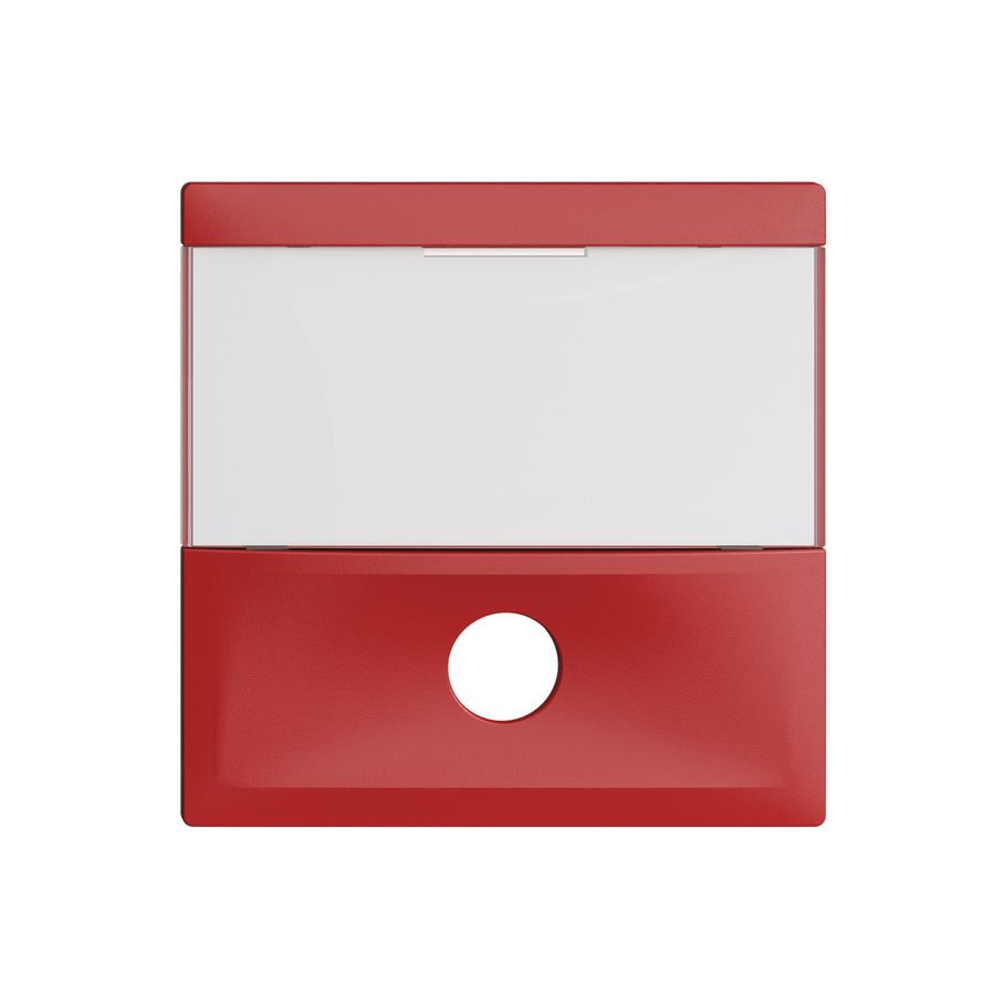 Placca frontale EDIZIOdue berry per tasto suoneria