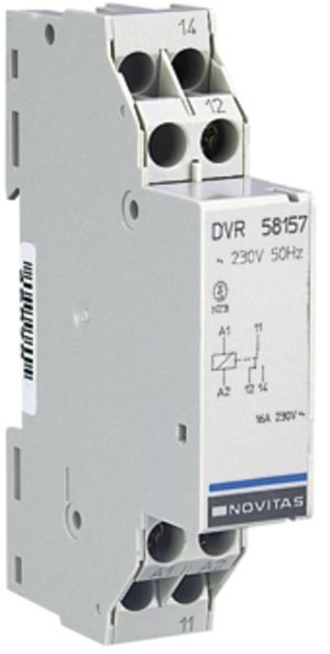 Relais d'installation Novitas 48VAC 1F DVR 58155