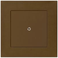 UP-Blindabdeckung kallysto.pro braun 94×94mm