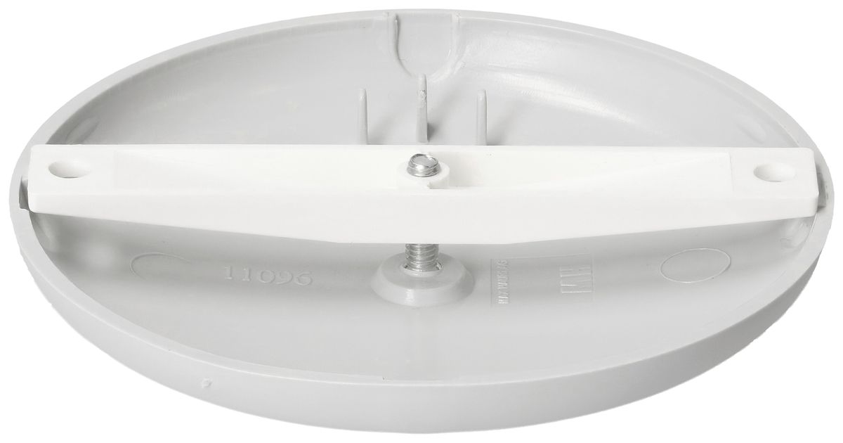 Deckenrosette MH mit M4 Schraube Ø95×13mm lichtgrau