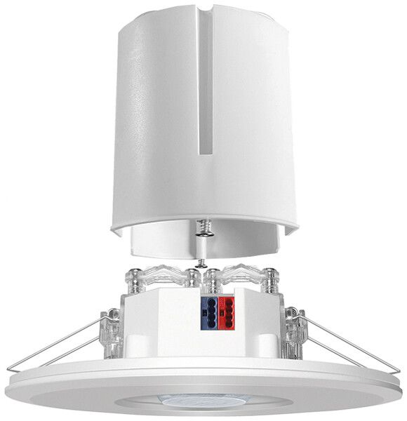 Rilevatore di presenza INC KNX ESYLUX PD-FLAT 360i/8 LARGE ROUND FM, bianco