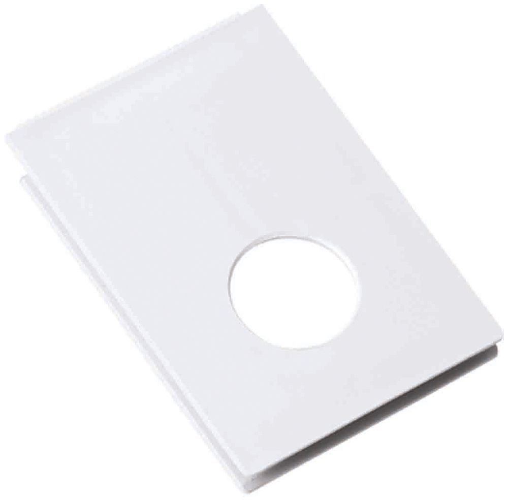 Flanschplatte zu weber.hsa mit Mutter M25 Abgang oben