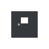 Plaque frontale SIDUS pour RJ45 anthracite