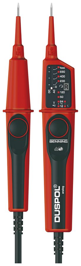 Spannungsprüfer Benning analog 12…1000VUC Cat IV 600V IP65