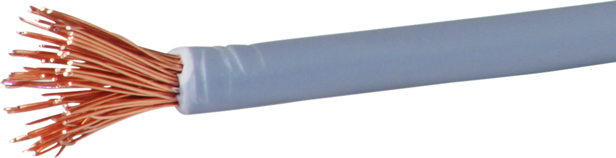 T-Litze 6mm² grau Eca, Spule à 100m