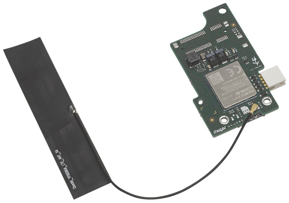 Scheda di comunicazione Hager witty 4G per dotare la stazione di una scheda SIM