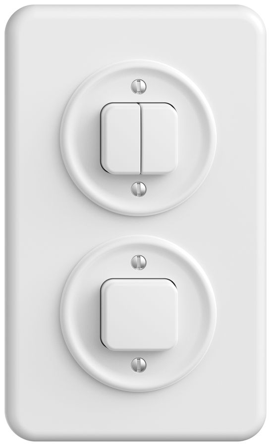 Combinazione INC STANDARDdue SNAPFIX® vert.sch.1/1L - sch.3/1L bi