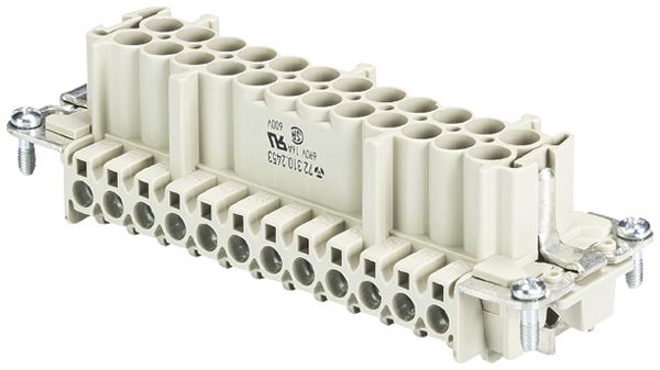 Steckereinsatz Wieland Electric revos BAS STS 24 2,5 69 22 16A 690V 0.5…2.5mm²