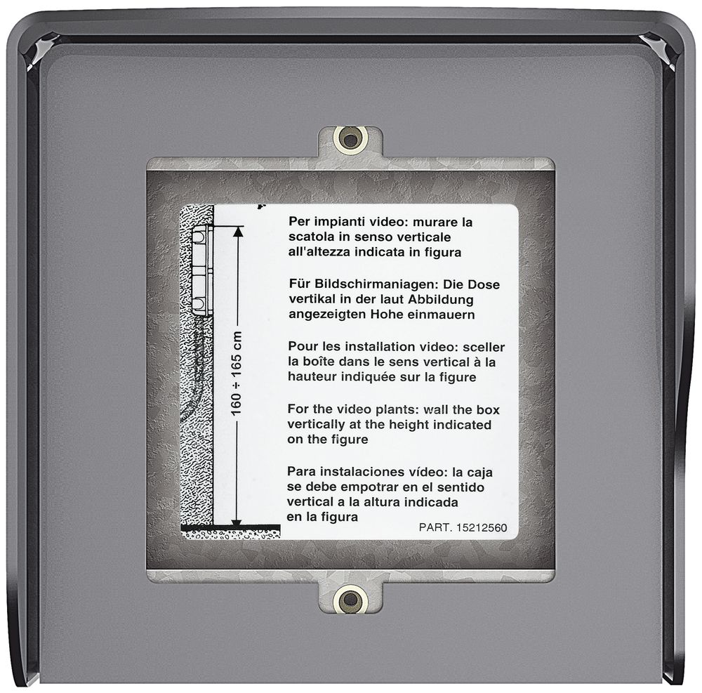 AP-Gehäuse Sfera 1 Modul graphitgrau