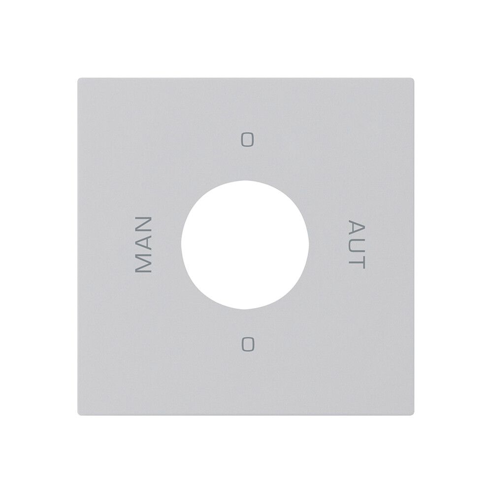 Kit frontale per interruttore chiave S2 60×60 kallysto 0-Man-0-Aut.grigio chiaro